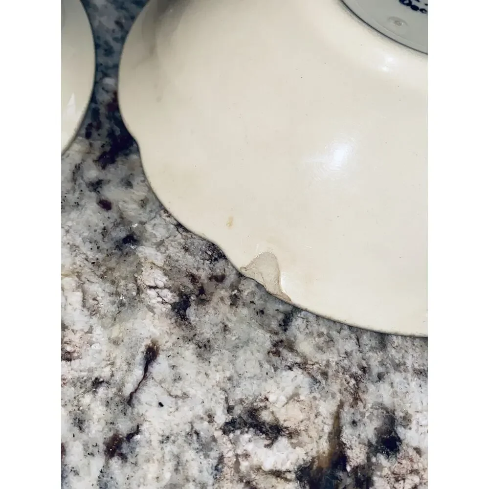 Franciscan Desert Rose Cereal Bowl Lot of 4 1947 Hand Decorated USA Backstamp
